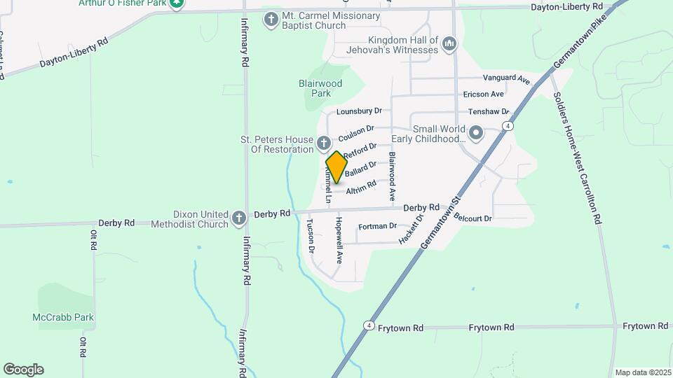 5181 Altrim Rd Map and Location Details