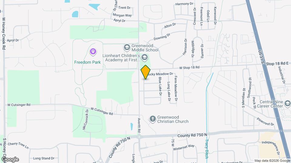672 Cloverfield Ln Mapa y Detalles de la Ubicación