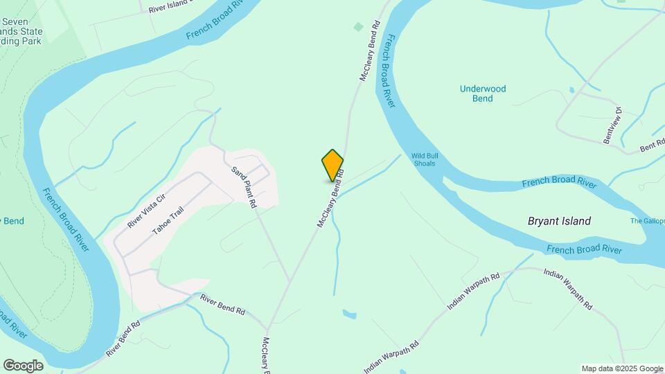 1692 McCleary Bend Rd Map and Location Details