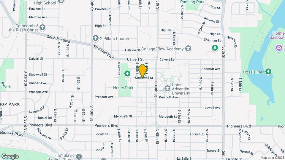 4629 Stockwell St Map and Location Details