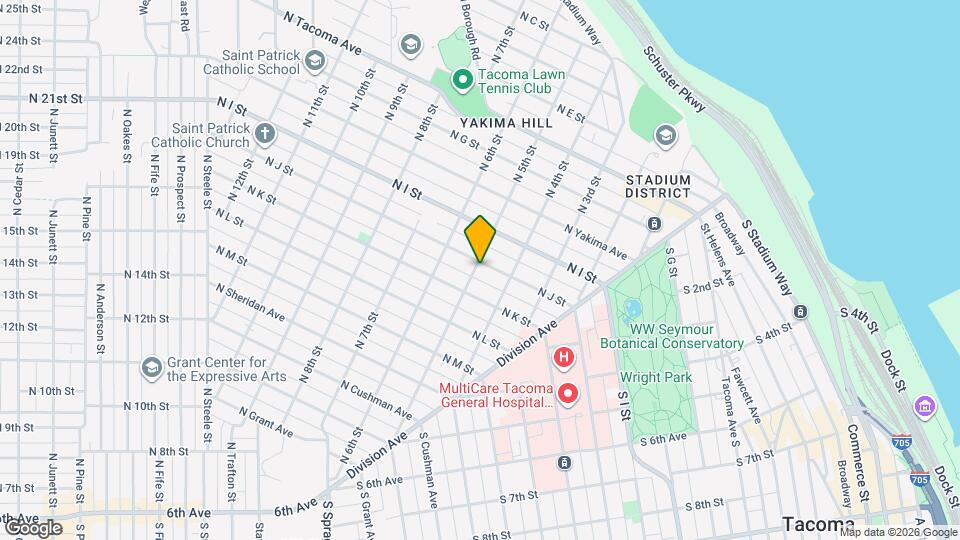 1002 N 5th St, Unit 1002 Mapa y Detalles de la Ubicación