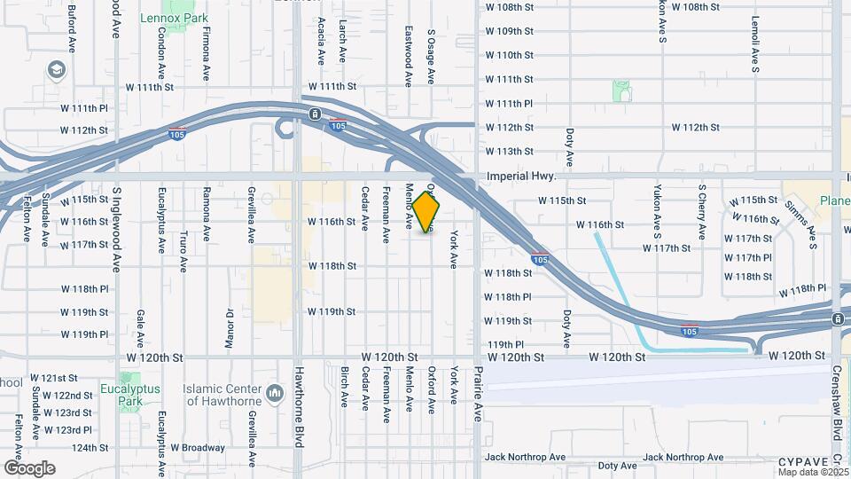 11635 Oxford Ave Map and Location Details