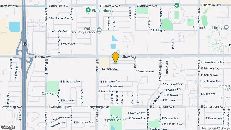 3326 E Sierra Madre Ave Map and Location Details