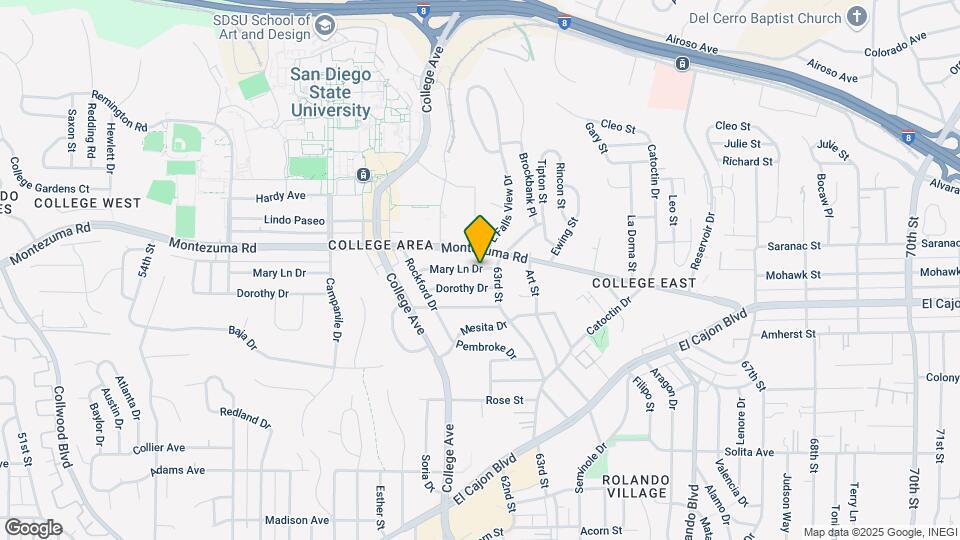 6249-6253 Mary Ln Dr Mapa y Detalles de la Ubicación