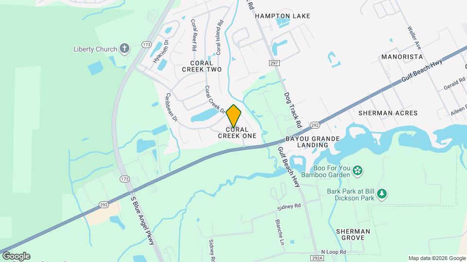 2017 Coral Creek Dr Map and Location Details