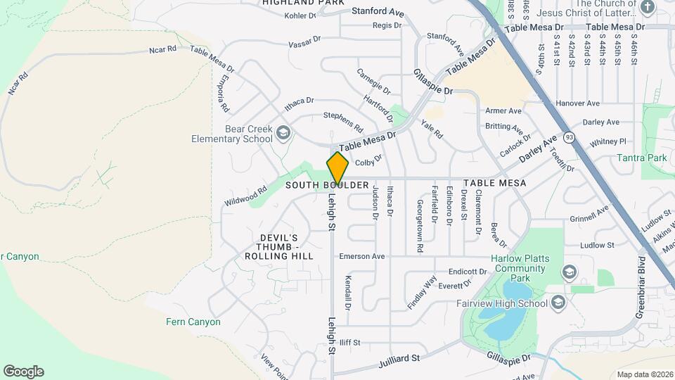 1140 Lehigh St Map and Location Details