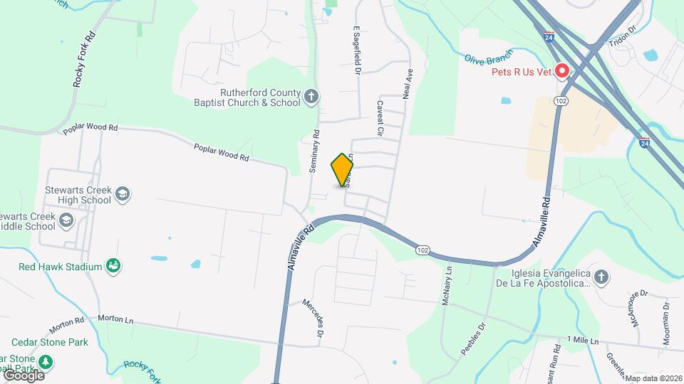 333 Sarava Ln Mapa y Detalles de la Ubicación