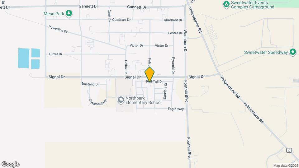 3913 Goshawk Dr Map and Location Details