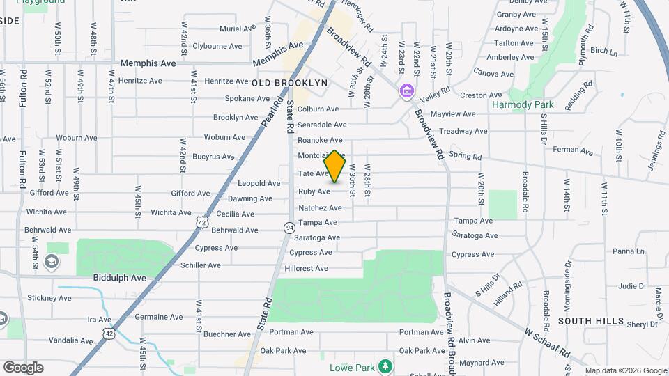 3114 Ruby Ave Mapa y Detalles de la Ubicación