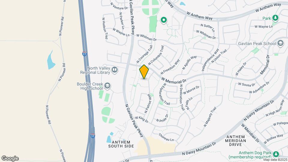 3533 W Sousa Ct Map and Location Details