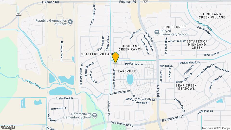 20933 Patriot Park Ln Map and Location Details