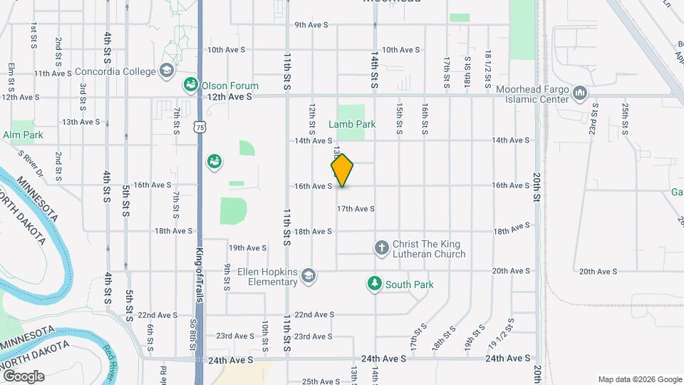 1606 13th St S Map and Location Details