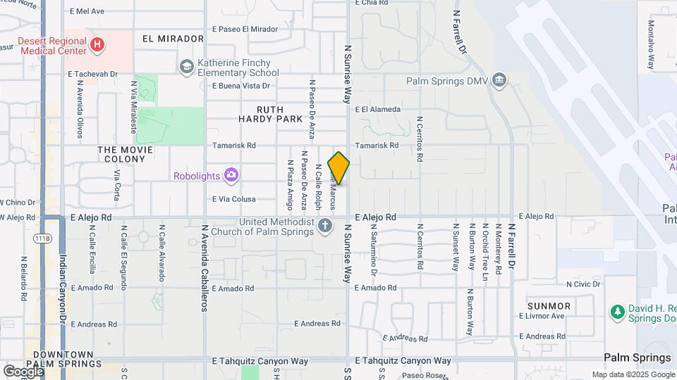 572 N Calle Marcus Map and Location Details