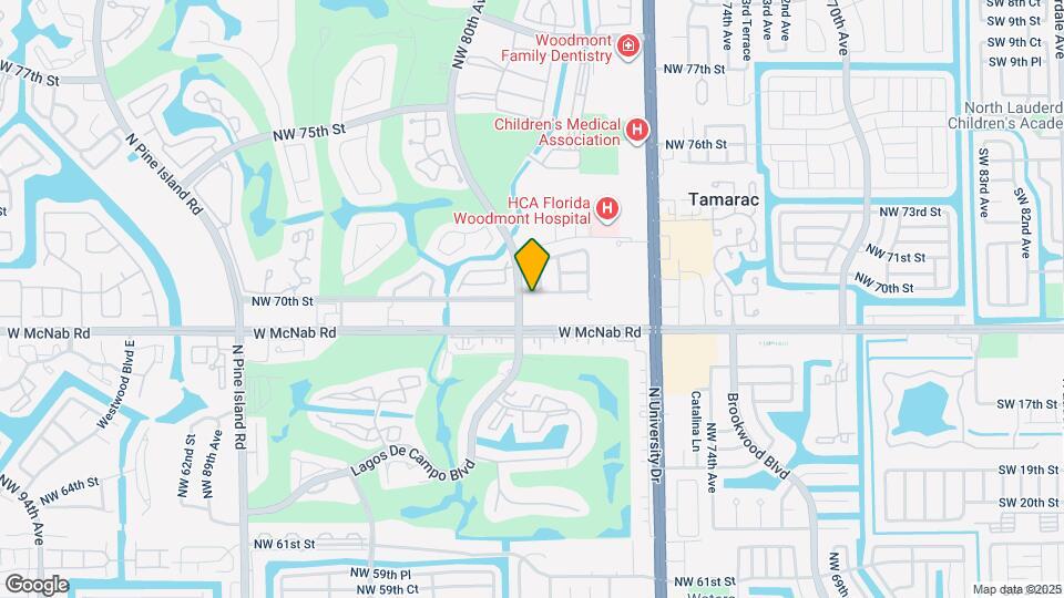 7904 NW 70th Ct Map and Location Details