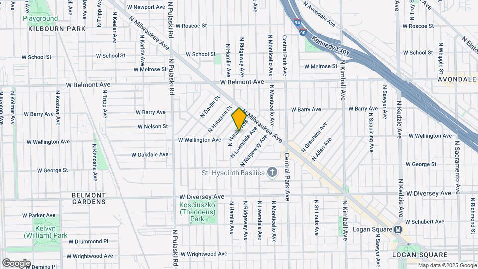 3023 N Hamlin Ave, Unit 1 Mapa y Detalles de la Ubicación