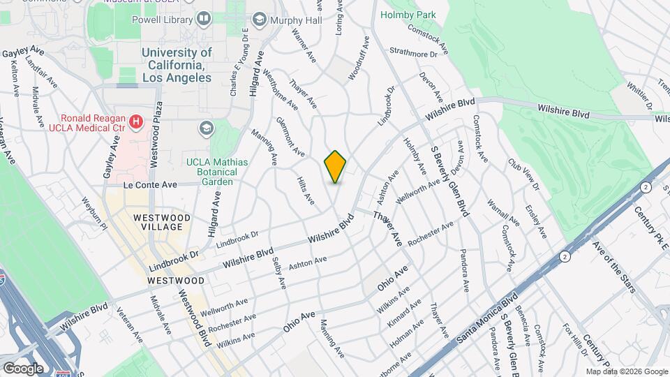 10563 Lindbrook Dr Mapa y Detalles de la Ubicación