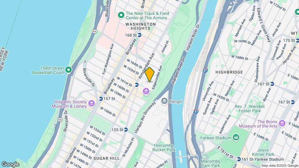 430 W 163rd St Map and Location Details