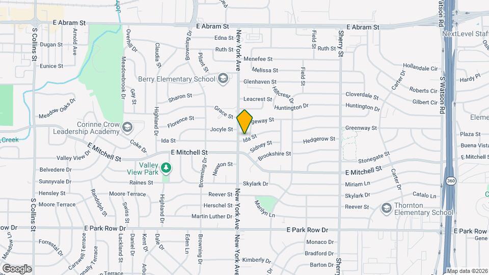 1905 Ida St Map and Location Details