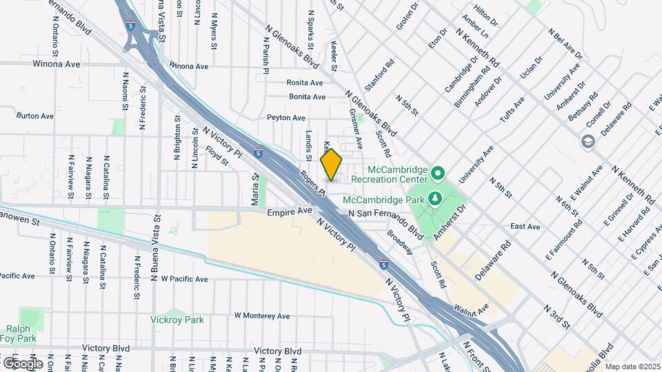 1628 Keeler St Map and Location Details