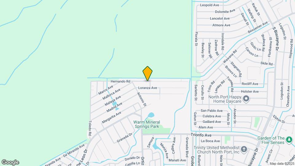 12235 Hernando Rd Map and Location Details