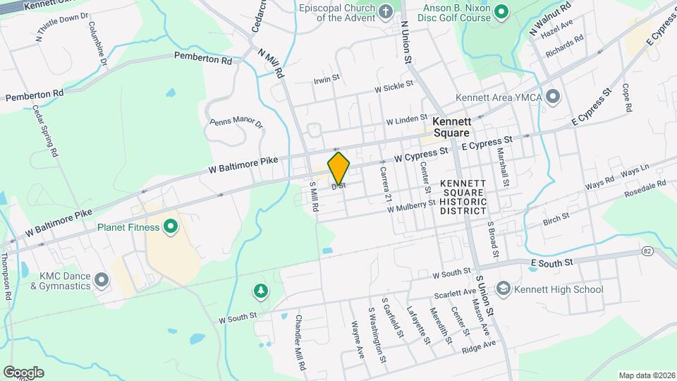 602 D St Map and Location Details