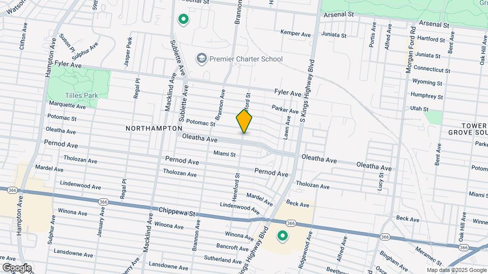 3450 Hereford St Mapa y Detalles de la Ubicación