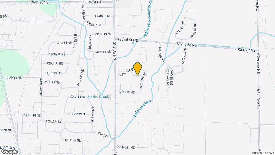 12813 53rd Ave NE Mapa y Detalles de la Ubicación