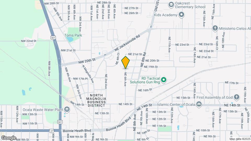 1781 NE 6th Ave Map and Location Details