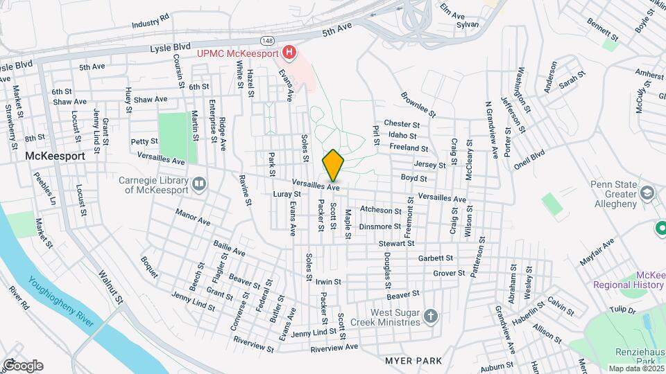 1 Scott St Map and Location Details