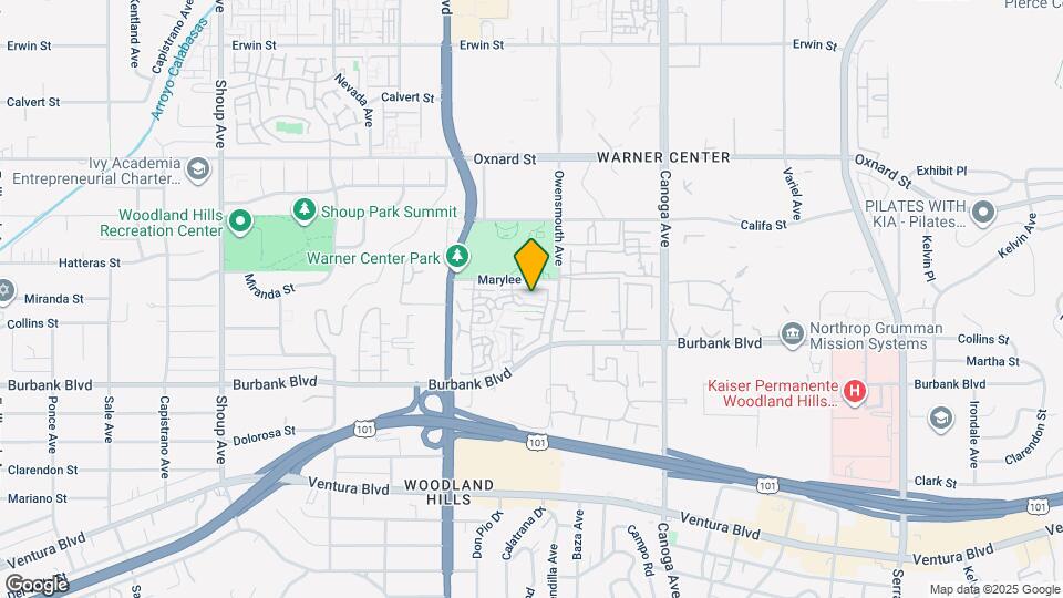 5757 Owensmouth Ave Map and Location Details