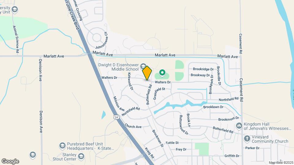 809 Walters Dr Map and Location Details