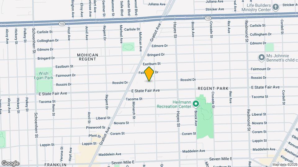 14810 Rossini Dr Map and Location Details