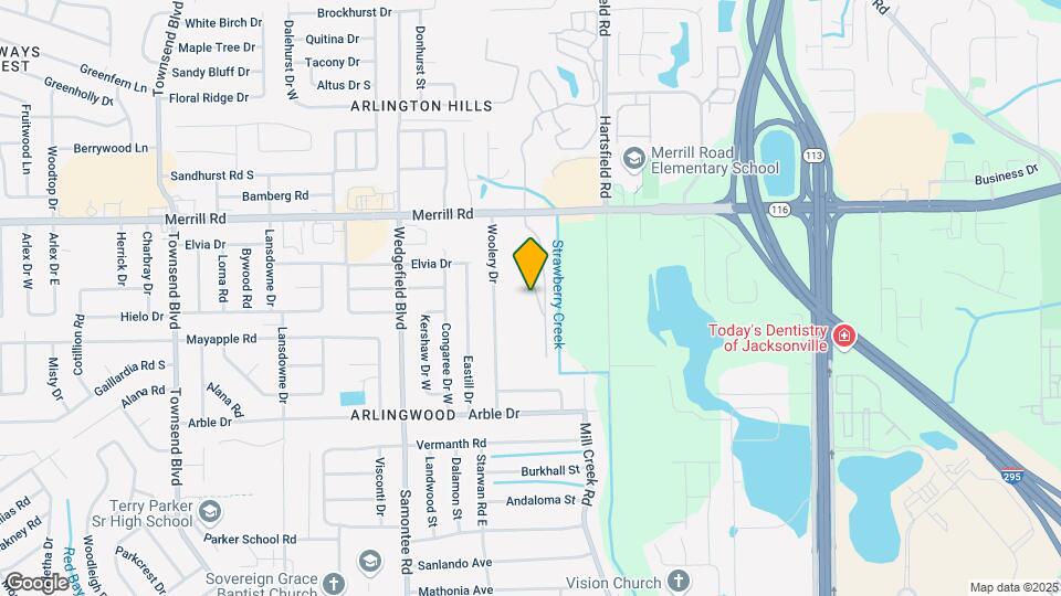 Merrill Pines Condos Map and Location Details