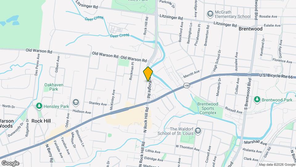 1044 Charleville Ave Map and Location Details