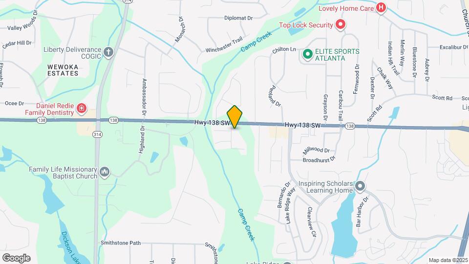 7600 Creekside Ln Mapa y Detalles de la Ubicación