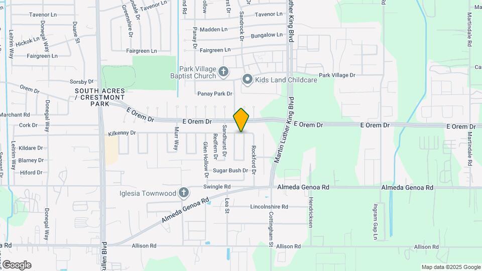 12702 Fawnway Dr Map and Location Details