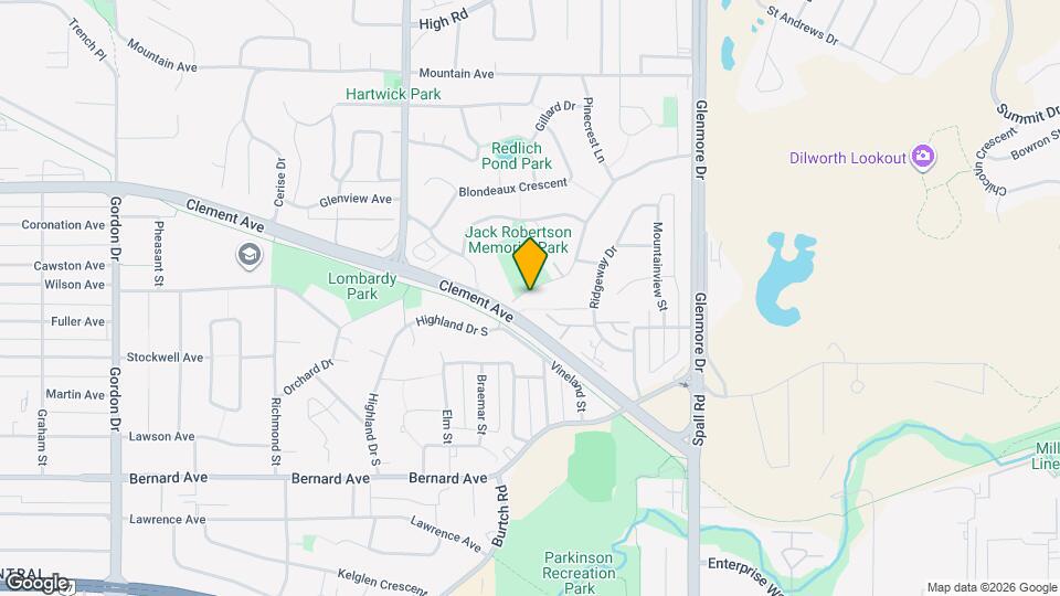 1667 Highland Dr N Map and Location Details