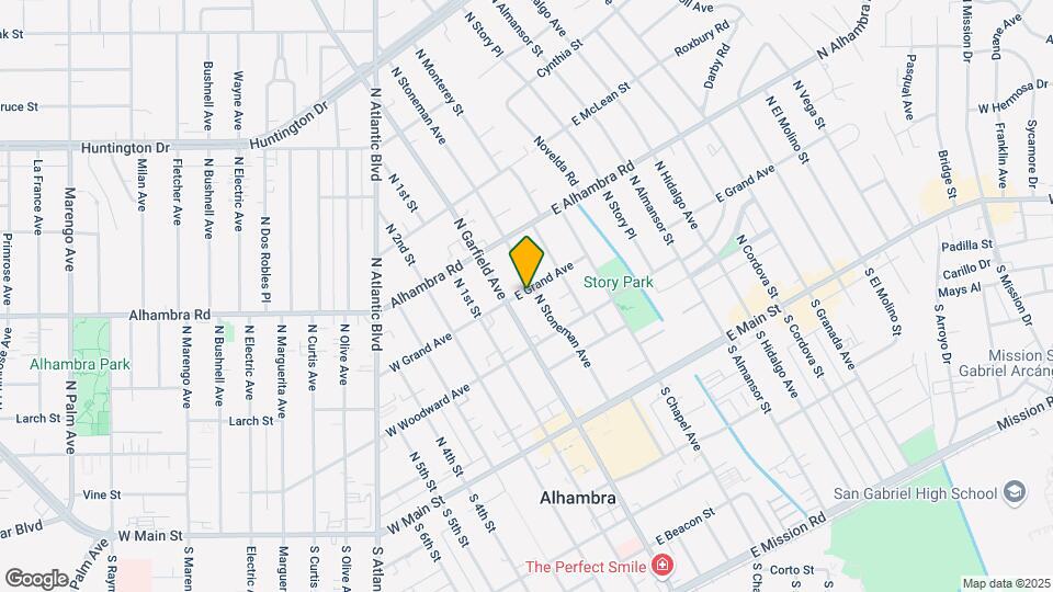 341 N Stoneman Ave Mapa y Detalles de la Ubicación