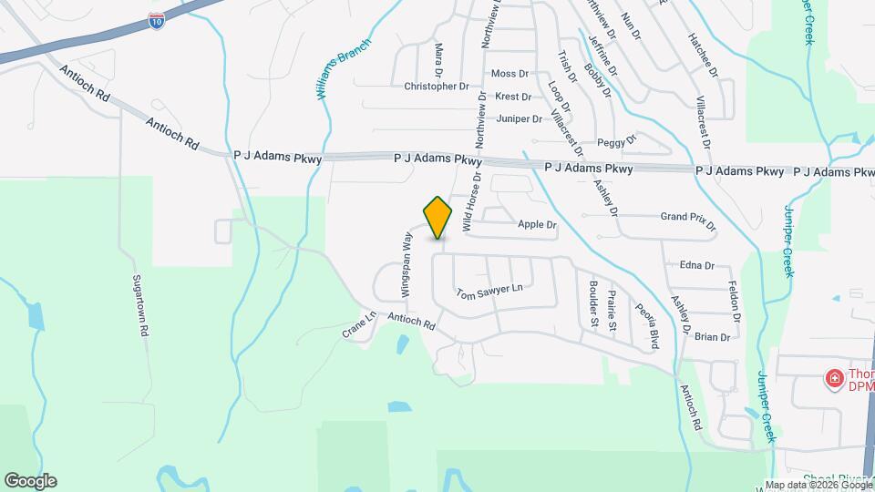 428 Riverchase Blvd Map and Location Details