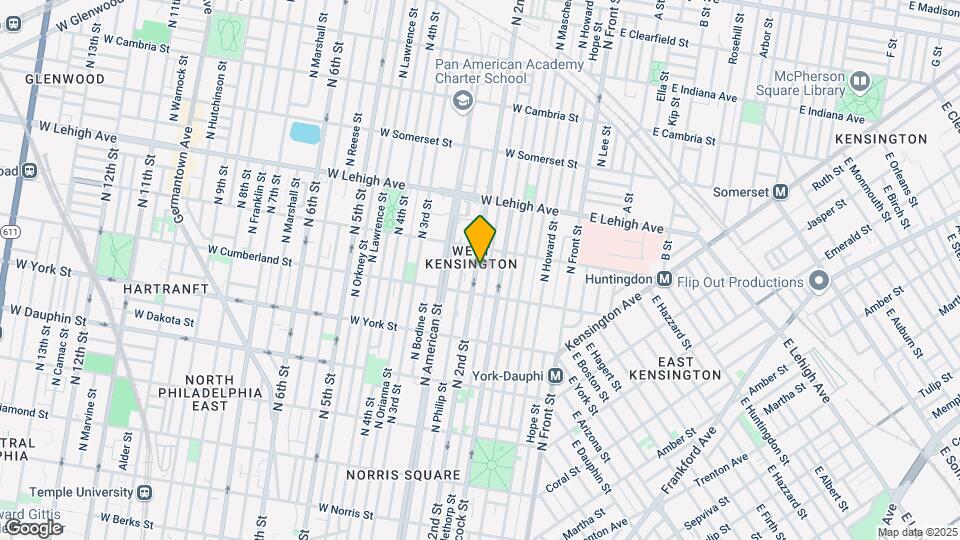 2529 N 2nd St, Unit 2 Map and Location Details