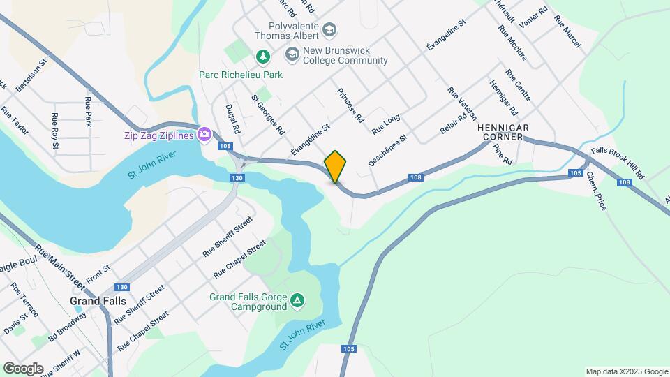 170 Chem. Tobique Map and Location Details