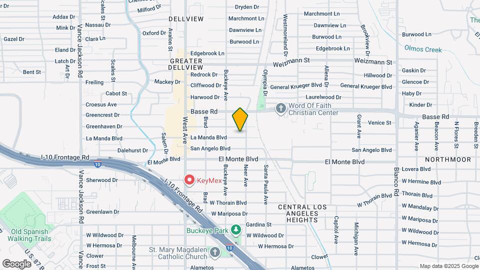 1611 La Manda Blvd Map and Location Details