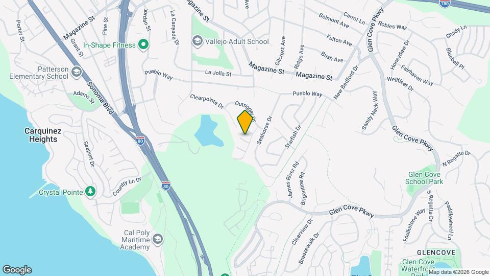 408 Canyon Ct Map and Location Details