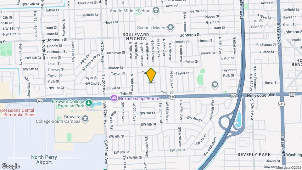 241 N 69th Ave Mapa y Detalles de la Ubicación