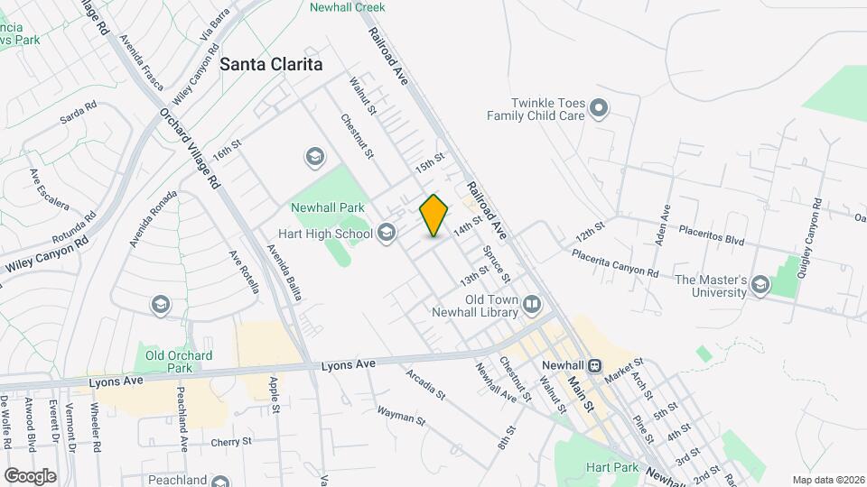 22725 14th St Map and Location Details