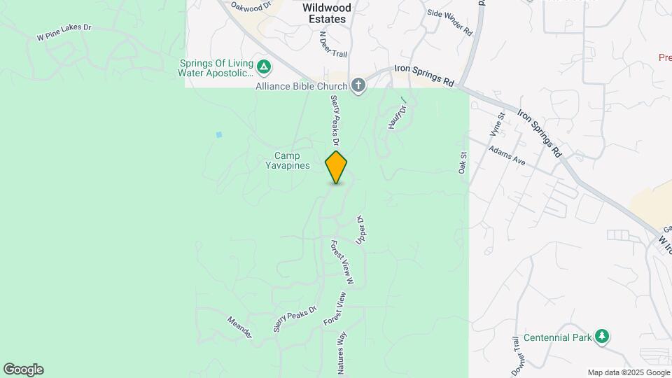 1527 Sierry Peaks Dr Map and Location Details