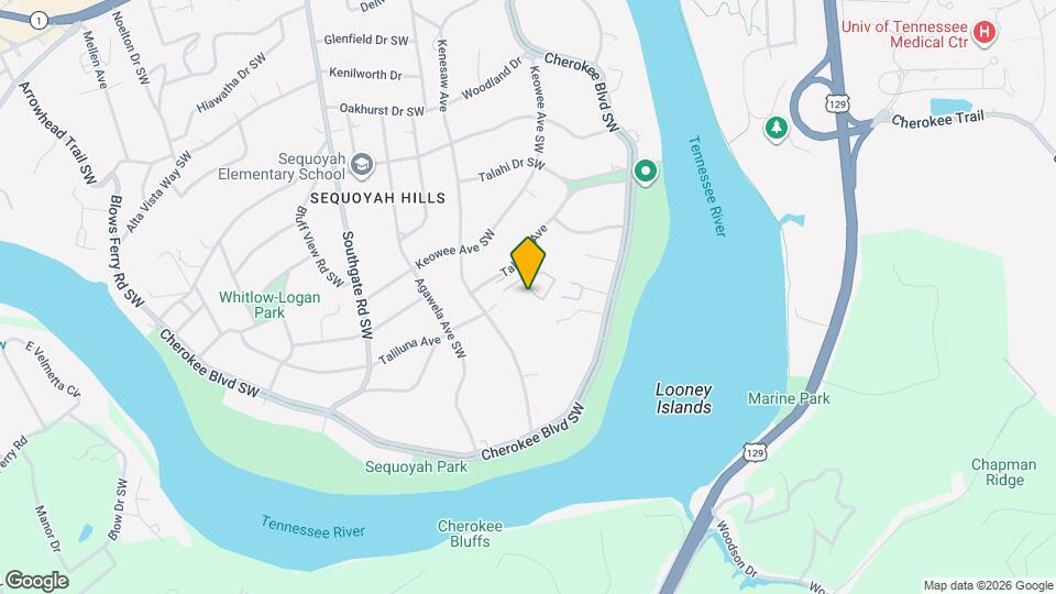 3636 Taliluna Ave, Unit 309 Map and Location Details