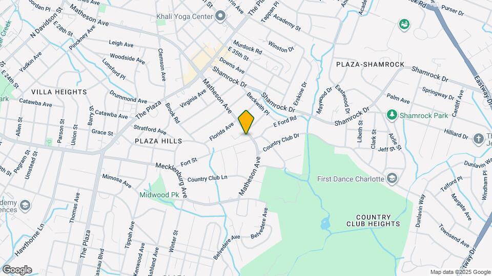 1732-1734 Matheson Ave Map and Location Details