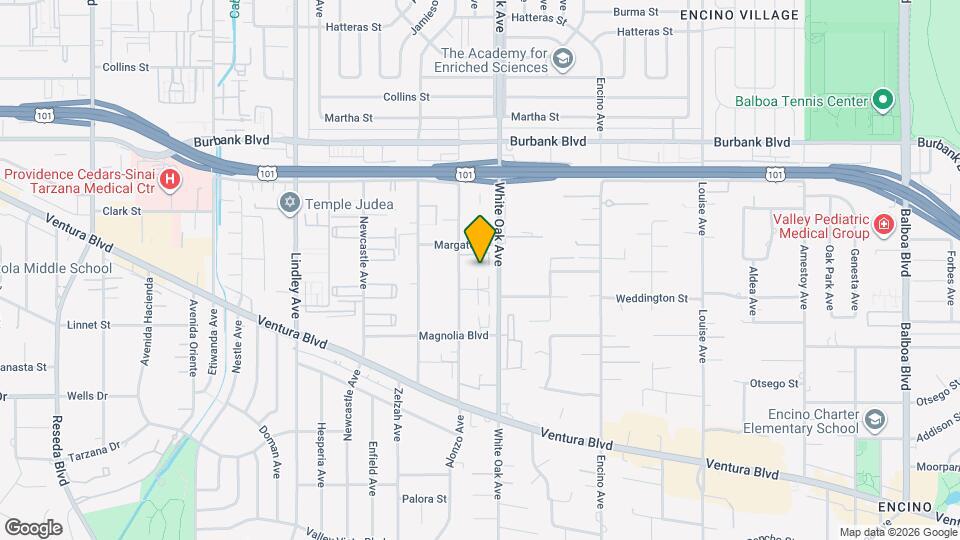 5340 Yarmouth Ave Map and Location Details
