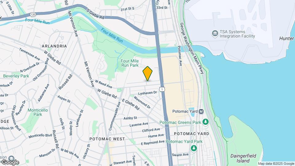 104 E Reed Ave Mapa y Detalles de la Ubicación